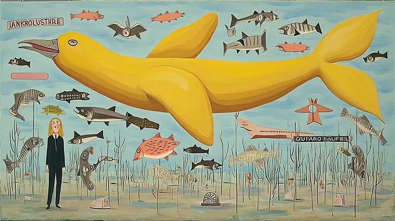 Golden skywhale airport still
